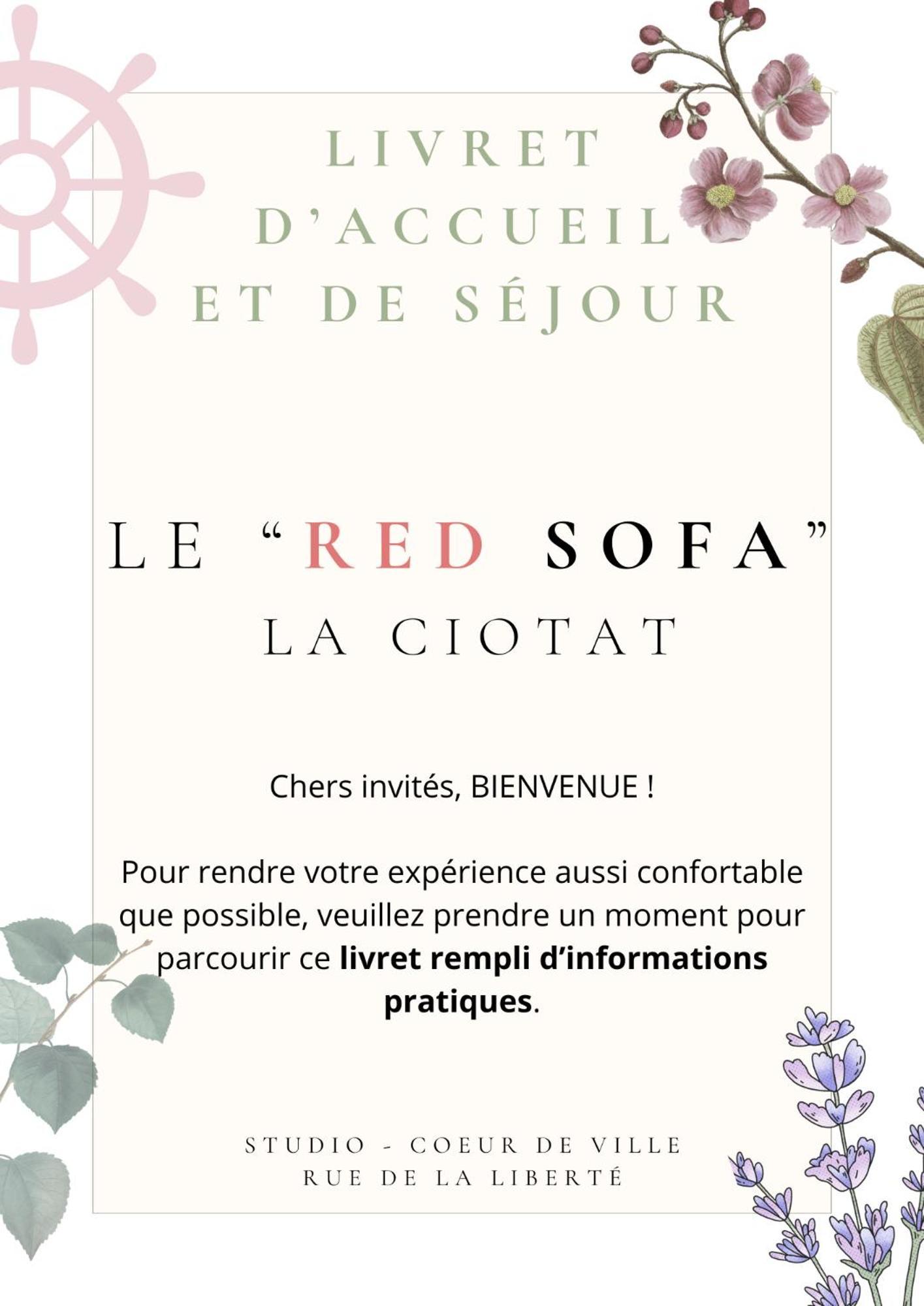Le Red Sofa, Coeur De La Ciotat